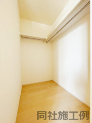 新築戸建・新築建売　須賀川市森宿字安積田【長期優良住宅】西袋一小・西袋中の収納|同社施工例【ウォークインクローゼット】