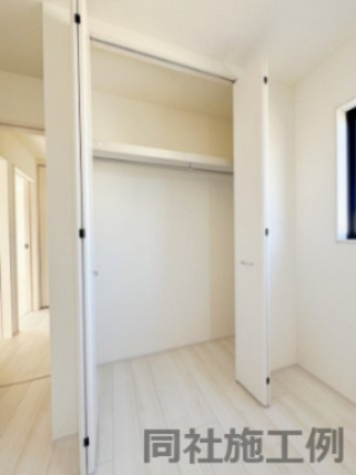 新築戸建・新築建売　須賀川市森宿字安積田【長期優良住宅】西袋一小・西袋中の収納|同社施工例