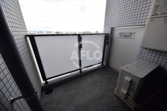 レジュールアッシュ都島のバルコニー|レジュールアッシュ都島　バルコニー