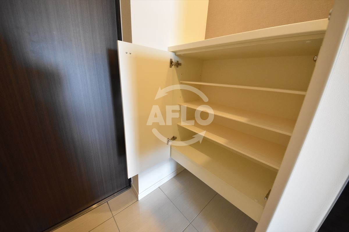 レジュールアッシュ都島の収納|レジュールアッシュ都島　シューズボックス