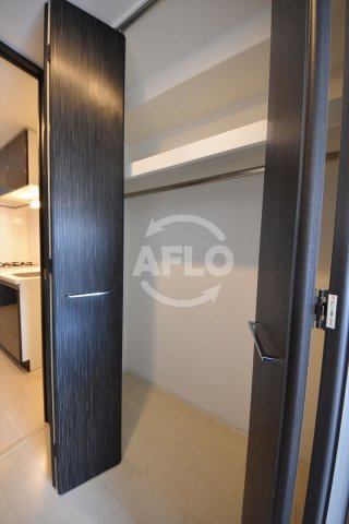 レジュールアッシュ都島の収納|レジュールアッシュ都島　クローゼット