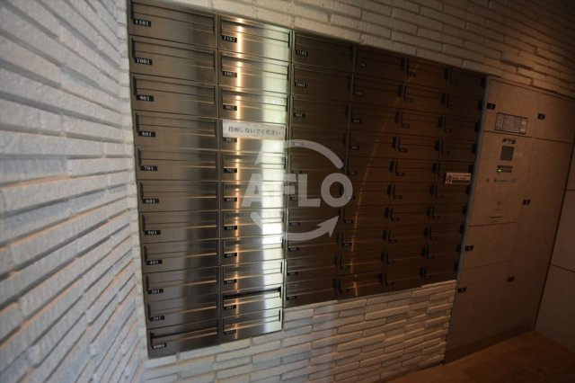 レジュールアッシュ都島のその他共用部分|レジュールアッシュ都島　メールボックス