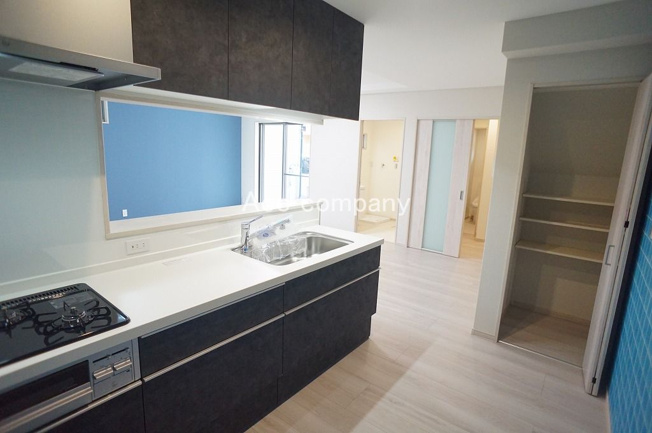 【キッチン】 | 八尾市若草町 | キッチンサイドに収納完備です♪