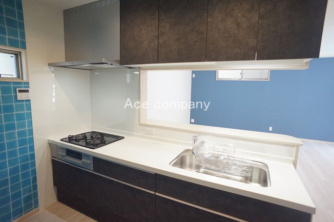 【キッチン】 | 八尾市若草町 | 【システムキッチン☆3口ガスコンロ☆】