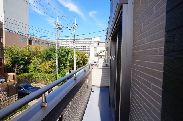 【バルコニー】 | 八尾市若草町 | 2階のバルコニー☆西向きです☆