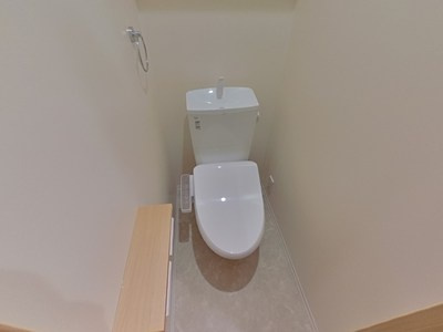 熊本市中央区黒髪２丁目のアパートのトイレ