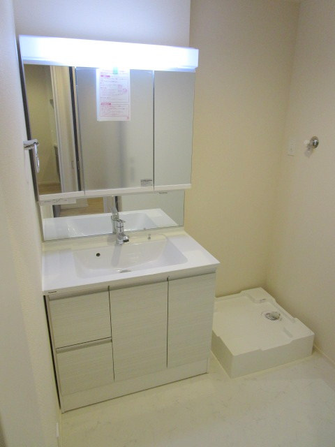 cocon東棟の洗面所