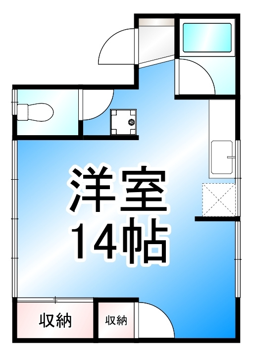 中村ビルの間取り