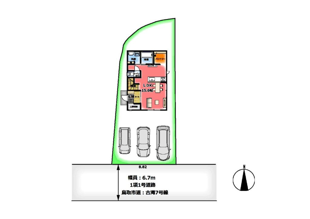 【区画図】の画像