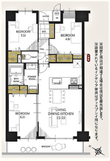 【間取り】 | コスモ東浦和