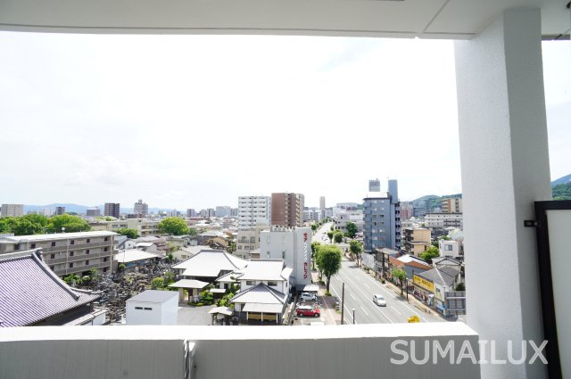 熊本市中央区迎町１丁目の賃貸マンションの展望