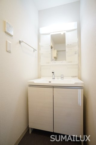 熊本市中央区迎町１丁目の賃貸マンションの独立洗面台