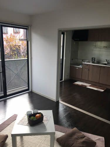 ヴィラ・ハピネス Ｂ棟の居間・リビング