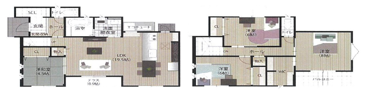 和歌山市府中・新築戸建・116234の間取り