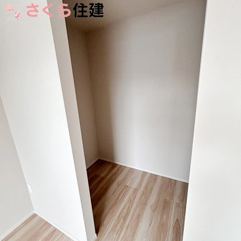 宇都宮市西原町2期　3号棟の収納|全室収納付きです