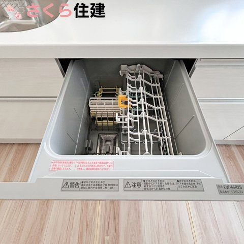 宇都宮市西原町2期　3号棟のキッチン|食洗器です