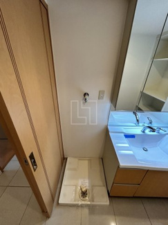 【洗面所】 | クロスレジデンス大阪新町 | クロスレジデンス大阪新町　室内洗濯機置き場