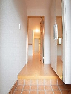 アンジュエールＢの玄関