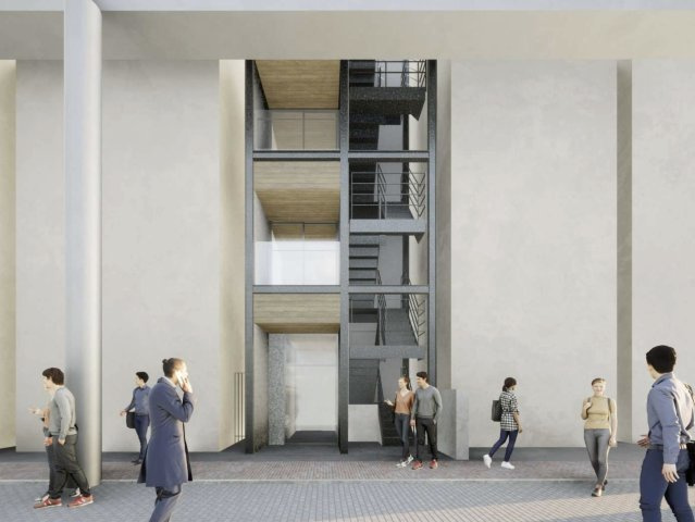 ロールブラン赤羽の外観パース