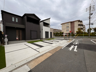 【前面道路含む現地写真】 | GRAFAR北区喜惣治4期全2棟【仲介手数料無料　楠西小　楠中】 | 今すぐのご案内可能です！→  0120-336-922　までお気軽にお問い合わせください。