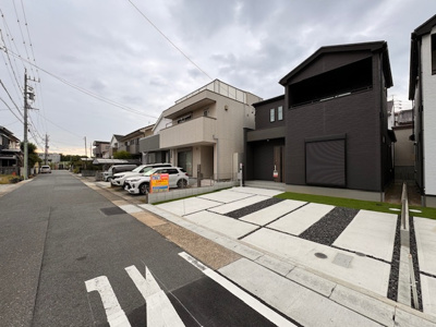 【前面道路含む現地写真】 | GRAFAR北区喜惣治4期全2棟【仲介手数料無料　楠西小　楠中】 | 今すぐのご案内可能です！→  0120-336-922　までお気軽にお問い合わせください。