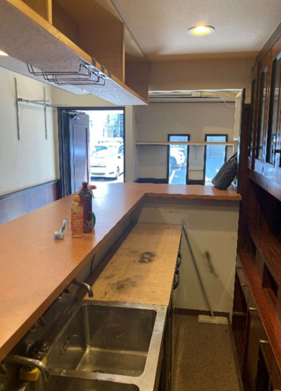 【内装】 | 日ノ出町駅3分 水野⾧屋 1階 4.24坪 小料理屋居抜き