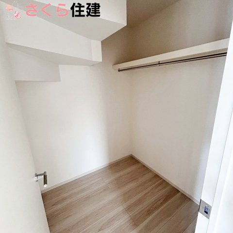 宇都宮市西原町2期　4号棟の収納|季節家電もすっきり収納できます