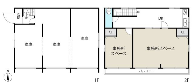 京都市営地下鉄東西線「石田」駅まで徒歩１０分◆駐車スペース４台可能◆軽作業可能◆伏見区醍醐新開の間取り