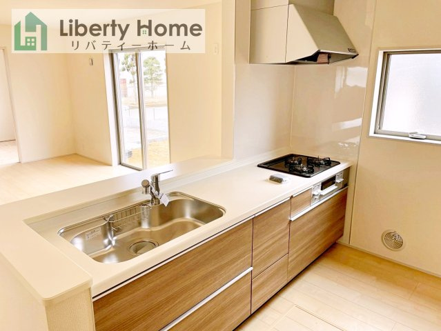 小美玉市上玉里第2　新築戸建　1号棟のキッチン