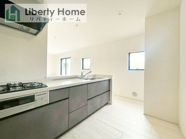 小美玉市上玉里第2　新築戸建　2号棟のキッチン