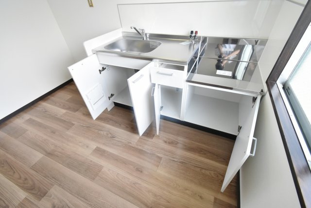 ホワイトハイツのキッチン