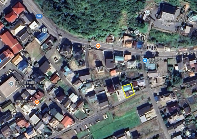 館山市那古　土地の地図