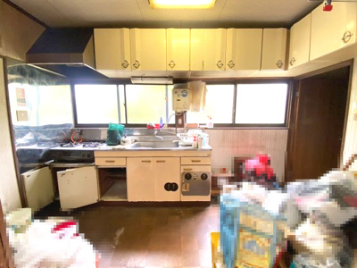 【キッチン】 | 【磯浜さくら坂通り】大洗町和銅　店舗兼居宅　6K　