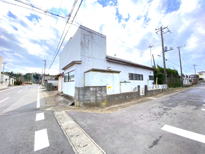 【前面道路含む現地写真】 | 【磯浜さくら坂通り】大洗町和銅　店舗兼居宅　6K　
