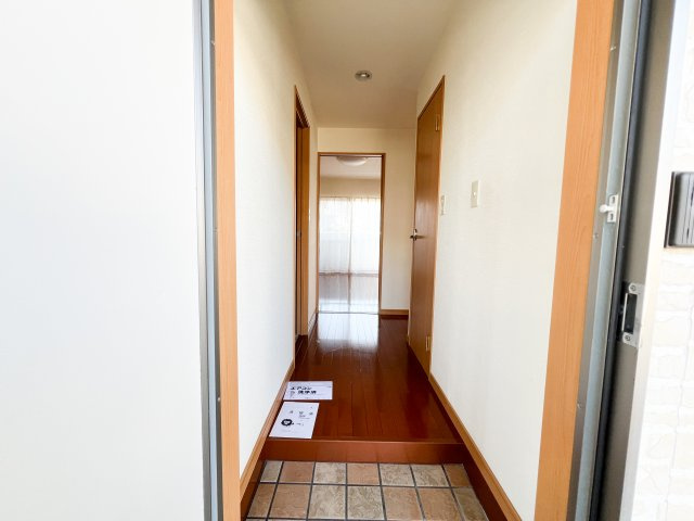 コーポ中ノ丸Ⅰの玄関