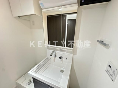 【洗面所】 | プラティーク下丸子 | 広い洗面スペース