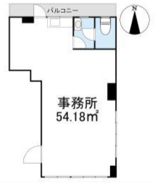 北長狭ビル（店舗・事務所）の間取り