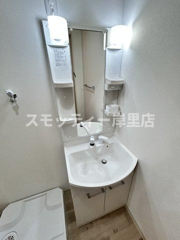 フジパレス西住之江イーストの独立洗面台