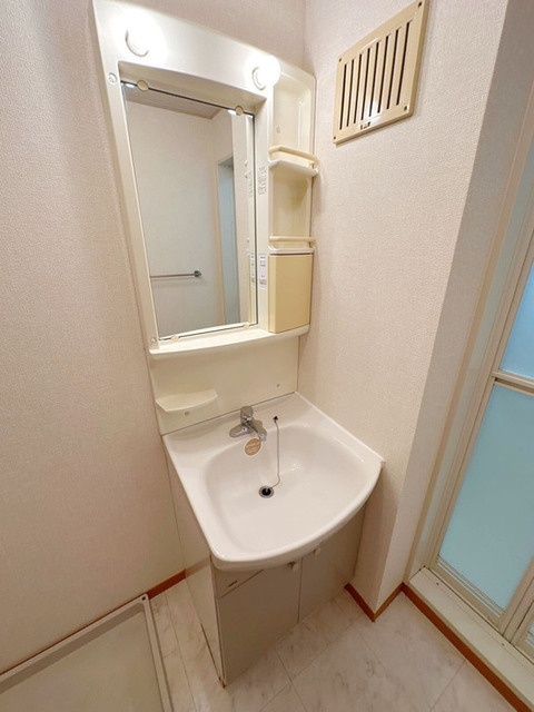 サニーハイツ学園中の洗面所