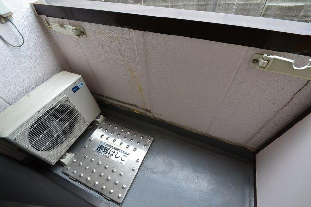 六甲台ベネフィックのバルコニー