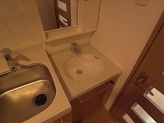 エステムコート神戸県庁前の洗面所