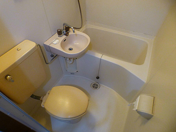 クレールメゾン篠原台の浴室