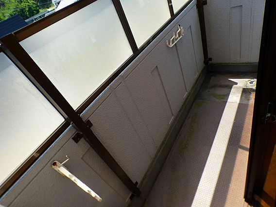 クレールメゾン篠原台のバルコニー