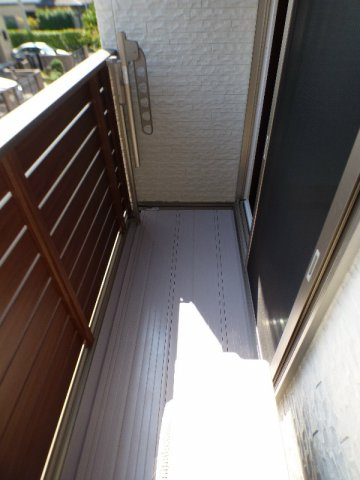 グランリジエールのバルコニー