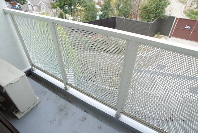 セレブ岡本のバルコニー