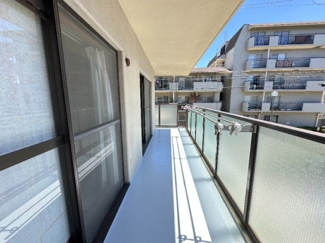 ファミール甲南のバルコニー