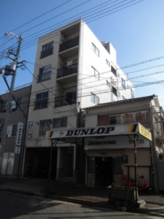 城内マンションの外観