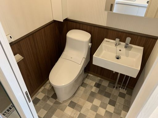 ラ・ティーダ御影の洗面所