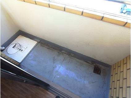 アバントコート大石東町のバルコニー