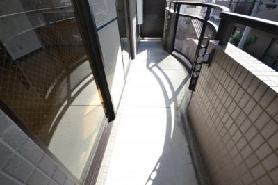 ビエント六甲３のバルコニー